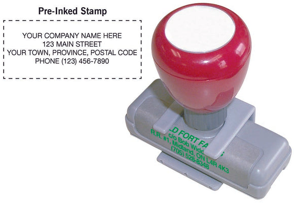 Pre-Inked Stamps
