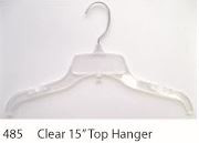 Clear 15” Top Hanger (485)