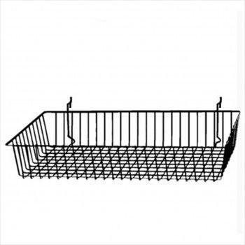 Wire Basket for Gridwall or Slatwall